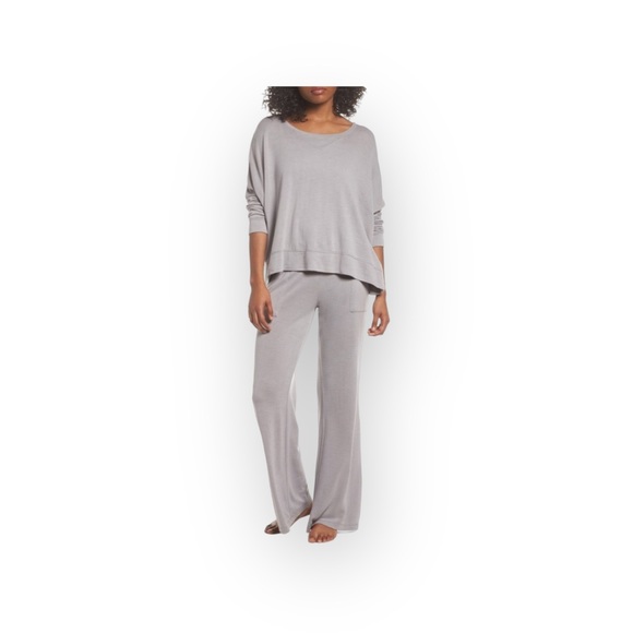 new Honeydew ★ Starlight Super Soft Slouchy Lounge Pants Sweatpants ★ Gunmetal - Picture 15 of 16